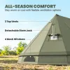 Teepee Tent Waterproof Camping Tent